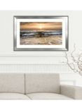 Mike Shepherd - 'Setting Sun' Framed Print & Mount, 71.5 x 110.5cm, Yellow/Multi