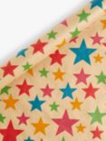 John Lewis Rainbow Stars Kraft Wrapping Paper, 5m