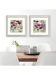 Catherine Stephenson - 'Raspberry Poppy 2' Framed Print & Mount, 60.5 x 60.5cm, Red/Multi