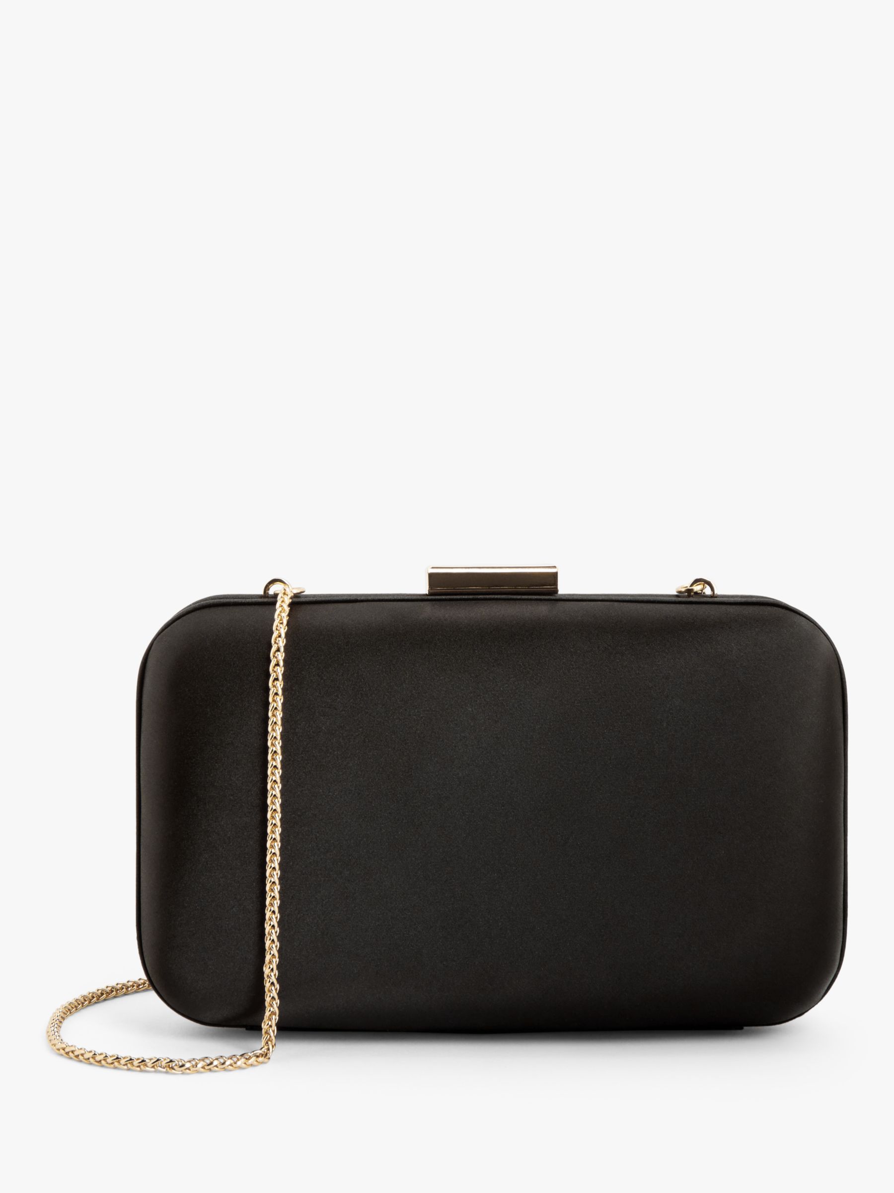 Gold and shop black clutch bag