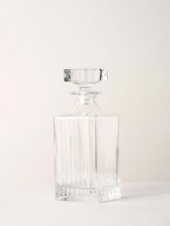 Truly Luxe Crystal Glass Decanter, 750ml, Clear