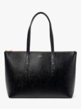 Aspinal of London Regent Saffiano Leather Zip-Top Tote Bag