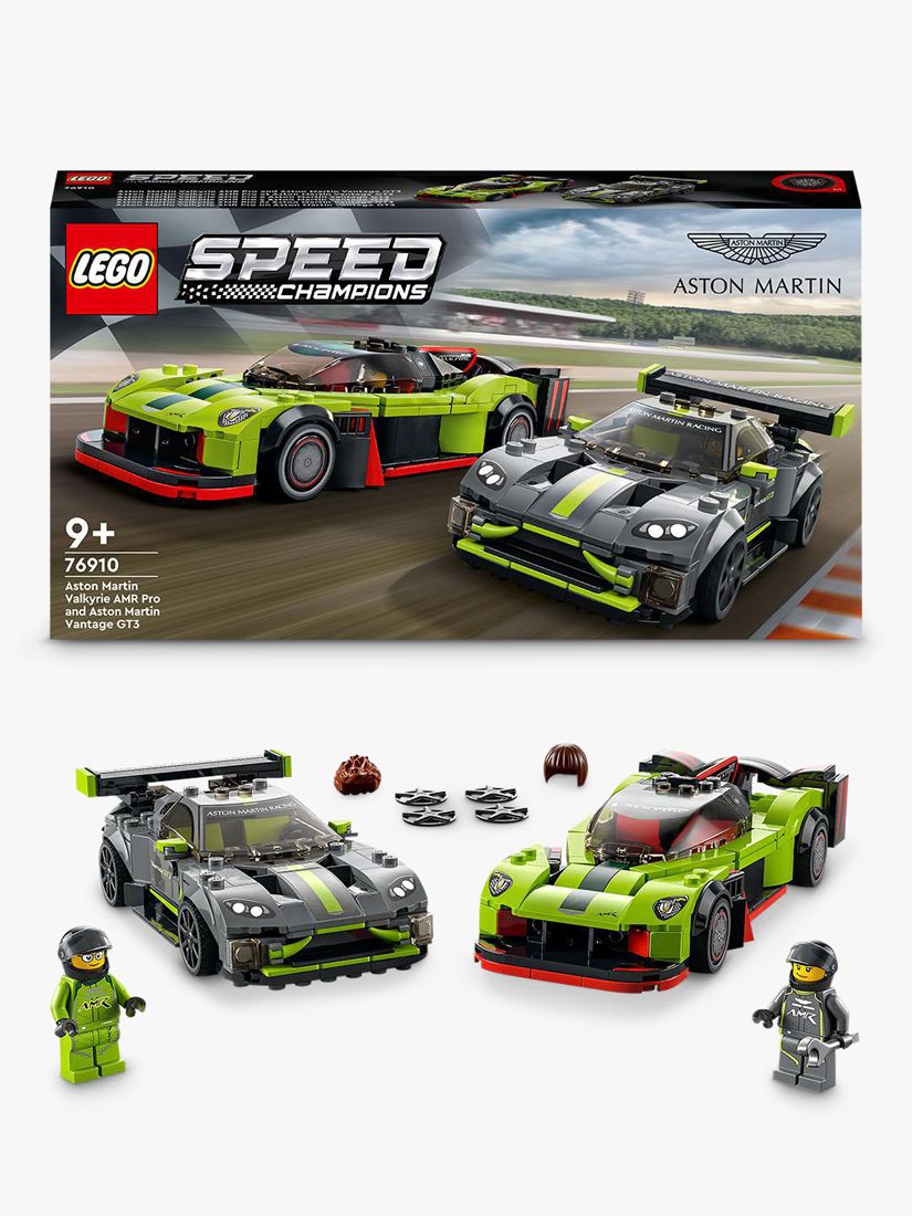 Speed Champions 76910 Aston Valkyrie AMR & Aston Martin Vantage GT3