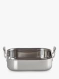 Le Creuset 3-Ply Stainless Steel Square Roaster, 26cm