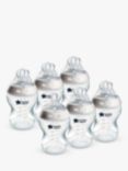 Tommee Tippee Natural Start Anti-Colic Baby Bottle with Slow Flow Teats, Pack of 6, 260ml
