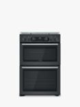 Hotpoint CANNON CD67G0C2CA Gas Cooker, Anthracite