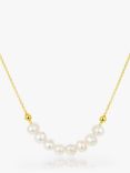 Claudia Bradby Ange Freshwater Pearl Necklace, Gold
