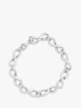 Simply Silver Infinity Link Bracelet, Silver