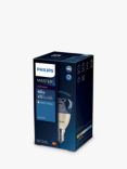 Philips MASTER 40W E14 LED Dimmable Classic Bulb, Clear