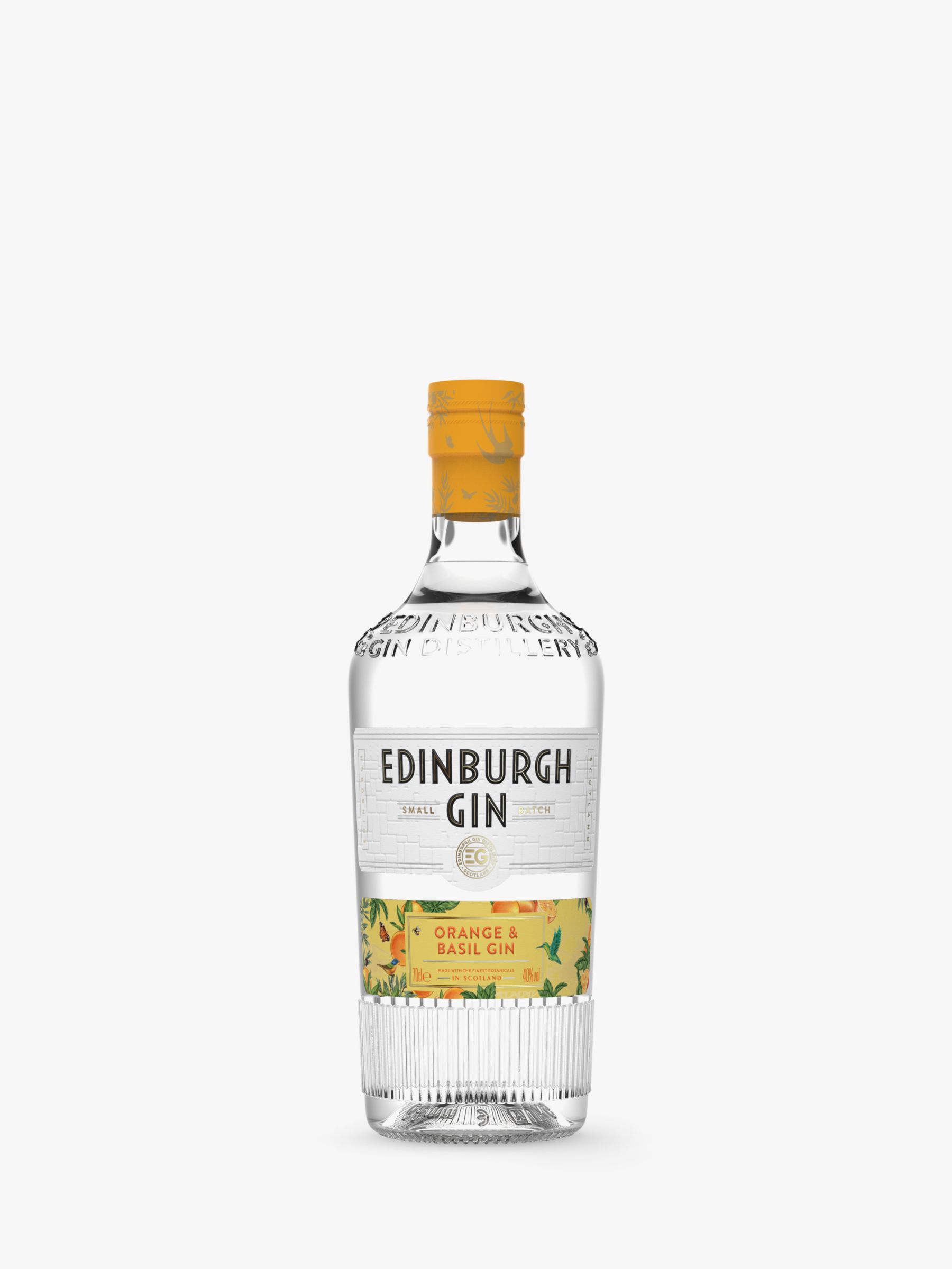 Basil Gin, Gin & 70cl Edinburgh Orange
