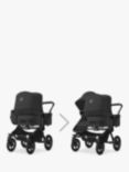 Bugaboo Donkey 5 Duo Pushchair & Carrycot, Midnight Black