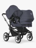 Bugaboo Donkey 5 Duo Pushchair & Carrycot, Stormy Blue