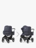 Bugaboo Donkey 5 Duo Pushchair & Carrycot, Stormy Blue