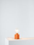 Orla Kiely Ceramic Bulbholder Table Lamp, Terracotta