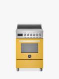 Bertazzoni Professional Series 60cm Electric Range Cooker with Induction Hob, Yellow