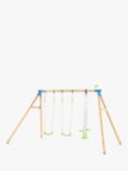 TP Toys Knightswood Triple Wooden Swing Set