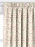 Voyage Hinton Poppy Made to Measure Curtains or Roman Blind, Linen