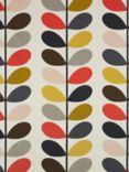 Orla Kiely Multi Stem Made to Measure Curtains or Roman Blind, Tomato