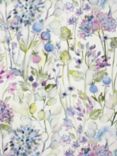 Voyage County Hedgerow Made to Measure Curtains or Roman Blind, Violet/Lilac Cream