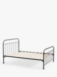 Wrought Iron And Brass Bed Co. Edward Iron Bed Frame, King Size, Bronze