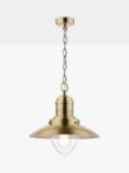 Laura Ashley Corbridge Ceiling Light, Antique Brass