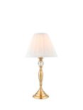 Laura Ashley Ellis Glass Ball Table Lamp, Antique Brass