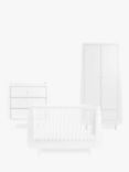 Snüz Snüzkot Skandi 3 Piece Nursery Furniture Set, White