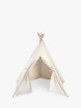 The Little Green Sheep Kids' Play Teepee, Off White