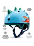 Micro Scooters Deluxe Scootersaurus 3D Helmet