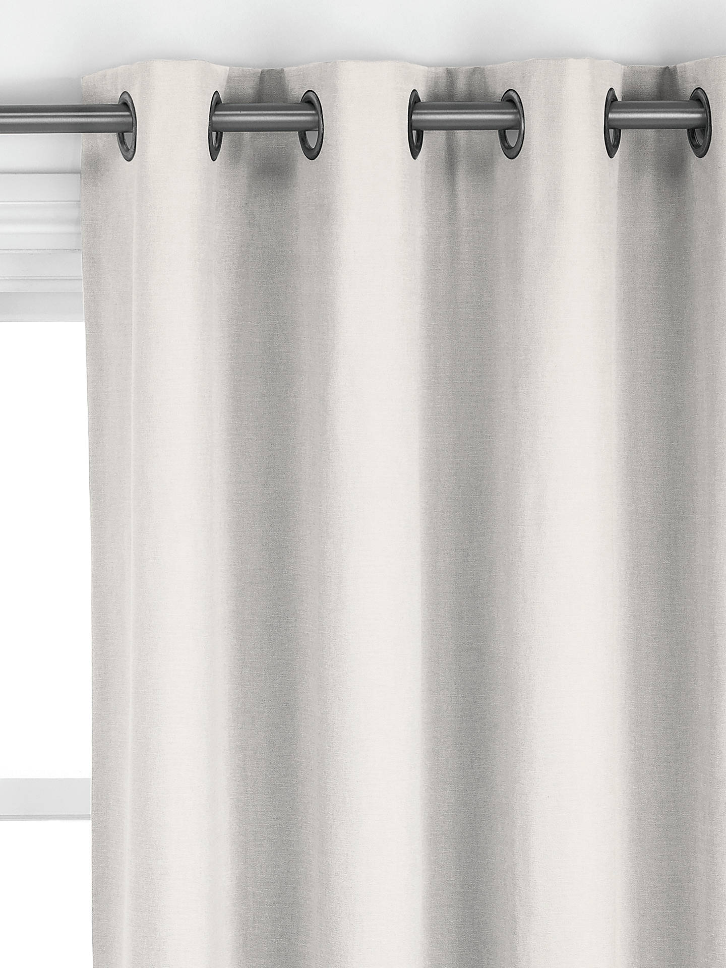 John Lewis ANYDAY Arlo Made to Measure Curtains, Lily White