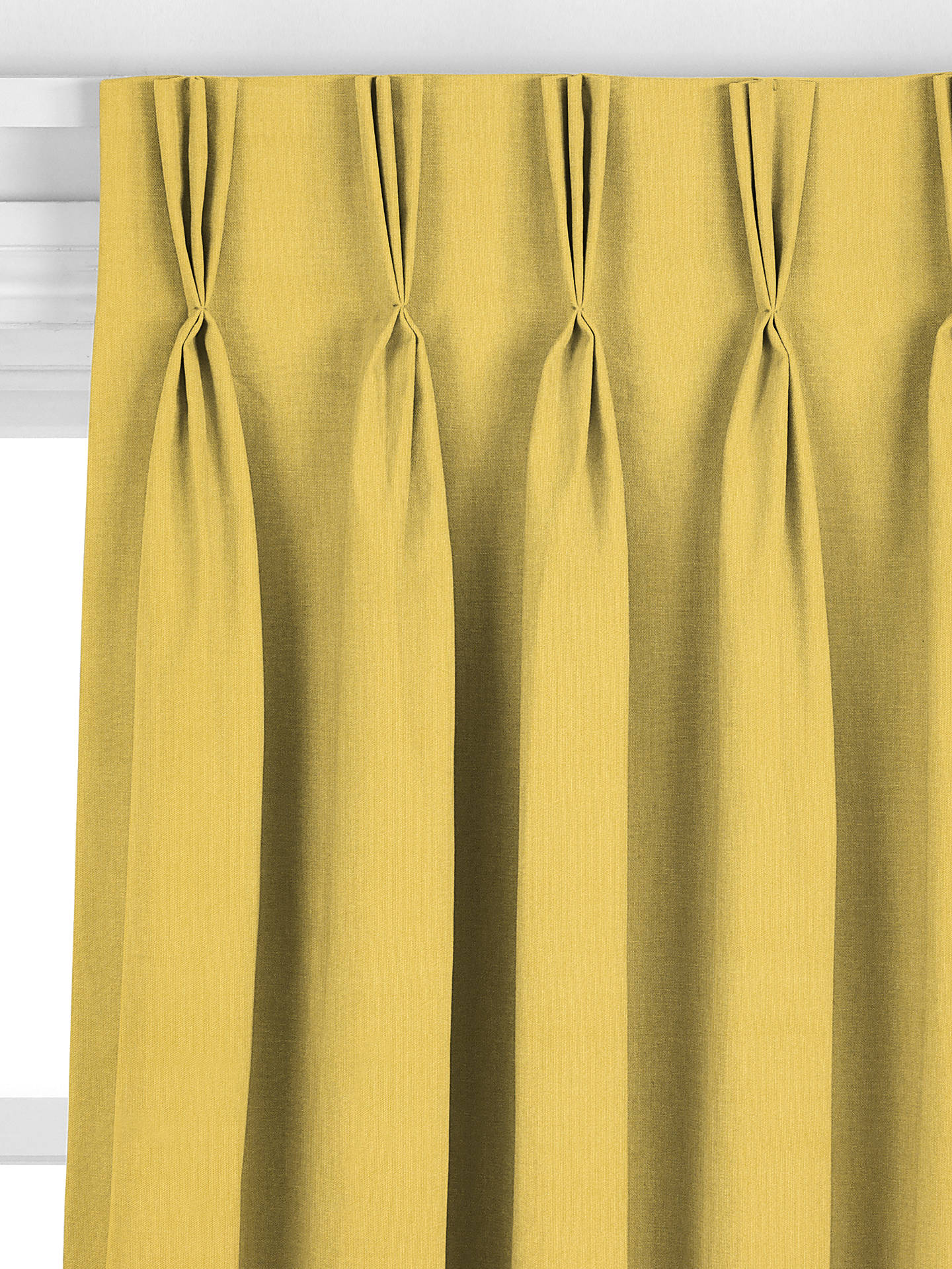 John Lewis ANYDAY Arlo Made to Measure Curtains, Citrine