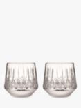 Waterford Crystal Lismore Arcus Cut Glass Tumbler, Set of 2, 340ml, Clear