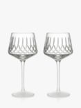 Waterford Crystal Lismore Arcus Cut Glass Universal Wine Glass, Set of 2, 420ml, Clear