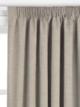 John Lewis Cotton Linen Slub Made to Measure Curtains or Roman Blind, Natural