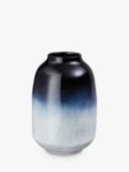Denby Halo Barrel Vase, H26cm, Black/Multi