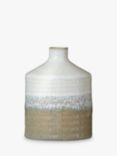 Denby Kiln Bottle Vase, H14cm, Natural