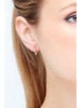 Melissa Odabash Gold & Crystal Ear Climber Earrings, Gold