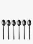 John Lewis Black Teaspoons, Set of 6