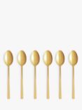 John Lewis Gold Teaspoons, Set of 6