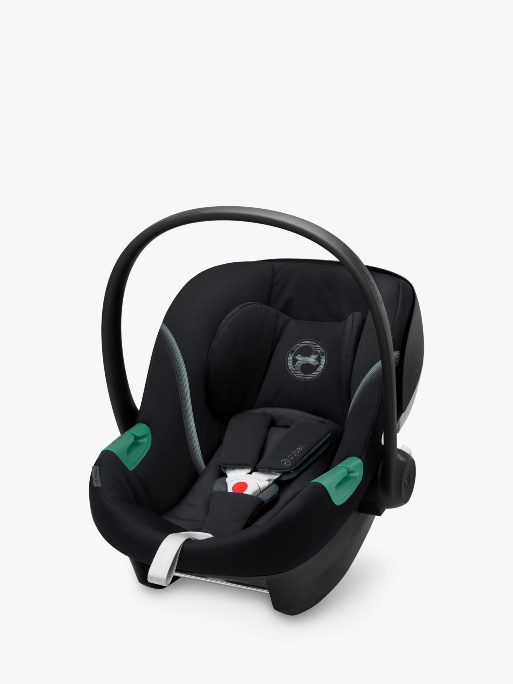 Cybex Aton S2 i-Size Infant Car Seat, Deep Black