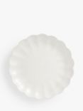 John Lewis Scalloped Speckled Stoneware Side Plate, 20cm