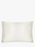 John Lewis Organic Mulberry Silk Standard Pillowcase, Natural Cream