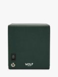 Wolf Cub Vegan Leather Watch Winder, Green