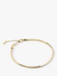 LARNAUTI Box Chain Bracelet, Gold
