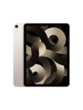 2022 Apple iPad Air, 10.9", M1 Processor, iPadOS, Wi-Fi, 256GB, Starlight