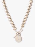 Lauren Ralph Lauren Beaded Logo Collar Necklace, Gold