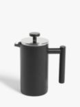 John Lewis Double Wall Coffee Press, Black