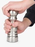Peugeot Paris Chef u'Select Manual Adjustable Stainless Steel Pepper Mill, 18cm, Silver