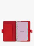 Filofax Compact Saffiano Personal Organiser, Red, 2023