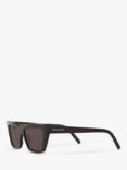 Yves Saint Laurent SL 276 Women's Mica Cat's Eye Sunglasses, Black/Grey